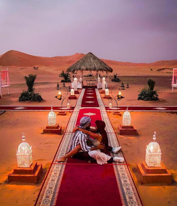 Authentic Desert Luxury Camp 梅尔祖卡 外观 照片